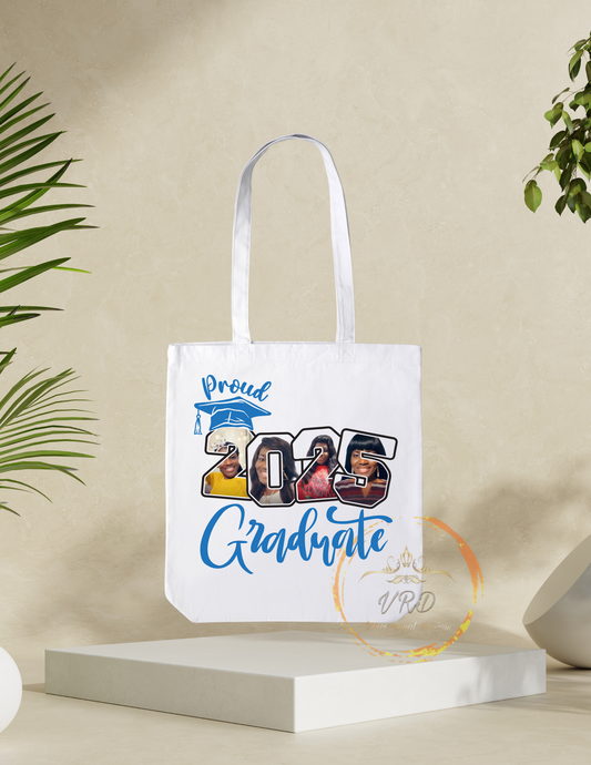 Customizable Graduation Tote Bag